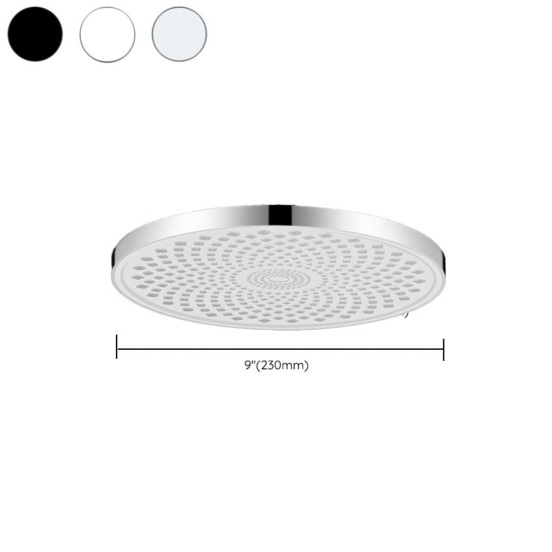 Rynx | Round Fixed Shower Head High Flow Aerated Wall Mount Shower Head