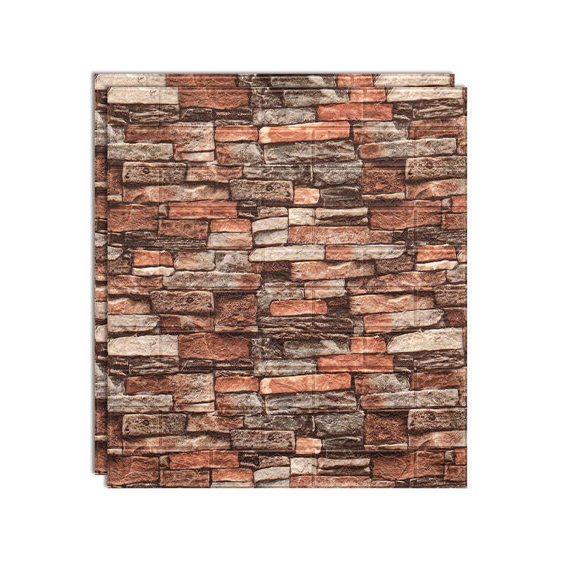 Rynx | Industrial Wall Panel 3D Brick Bathroom Living Room Wall Panels Set of 10