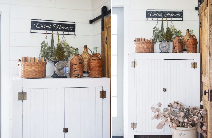 Rynx | Dried flowers and herbs wall shelf | Choose your style