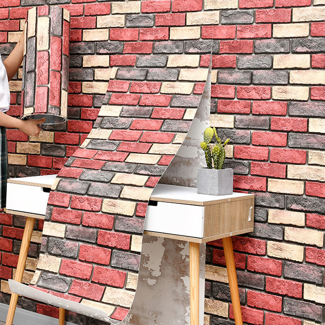 Rynx | Industrial Wall Plank Brick Pattern Bathroom and Living Room Wall Panels