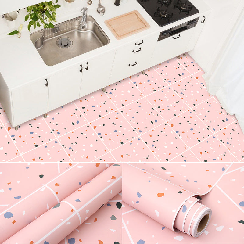 Rynx | Modern PVC Floor Geometric Pattern Peel and Stick Vinyl Plank Floor