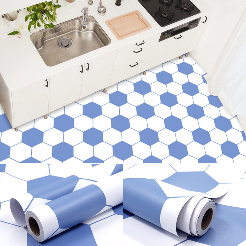 Rynx | Modern PVC Floor Geometric Pattern Peel and Stick Vinyl Plank Floor