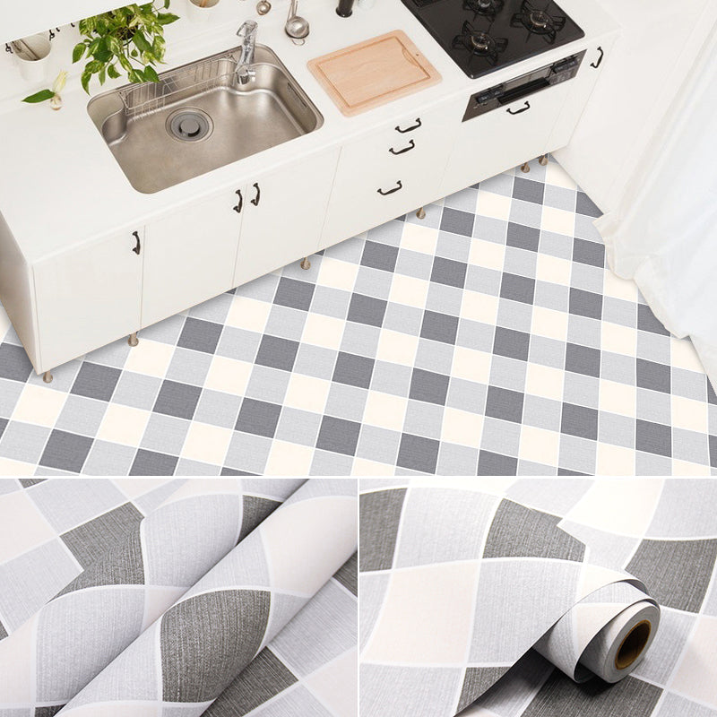 Rynx | Modern PVC Floor Geometric Pattern Peel and Stick Vinyl Plank Floor