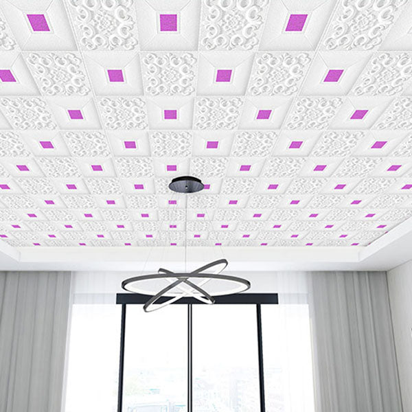 Rynx | Modern Tin Back Wall Covering Smooth Wall Ceiling XPE Cotton Set of 1