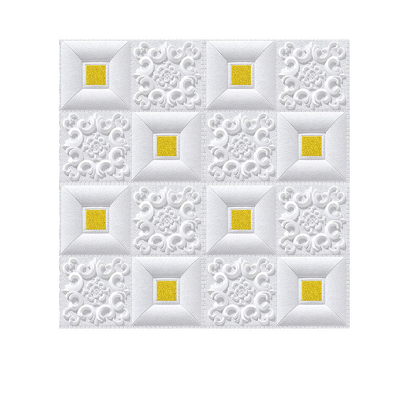 Rynx | Modern Tin Back Wall Covering Smooth Wall Ceiling XPE Cotton Set of 1