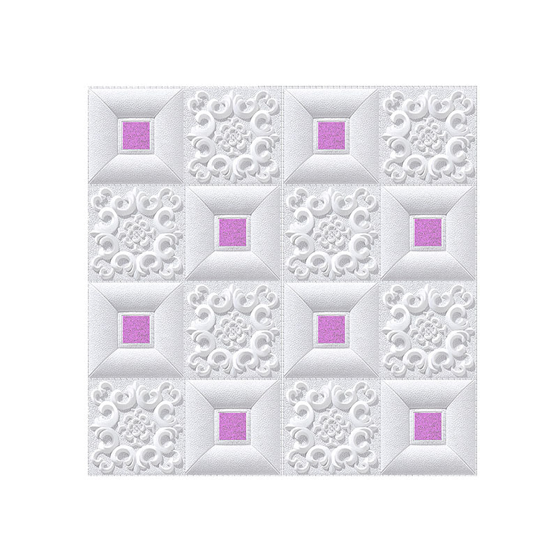 Rynx | Modern Tin Back Wall Covering Smooth Wall Ceiling XPE Cotton Set of 1