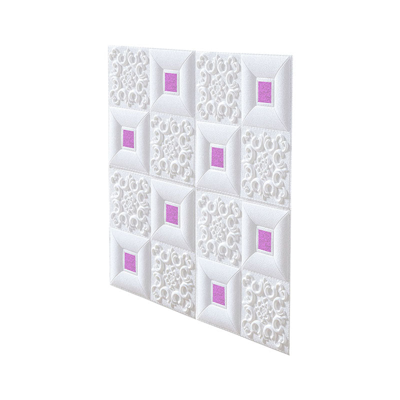 Rynx | Modern Tin Back Wall Covering Smooth Wall Ceiling XPE Cotton Set of 1