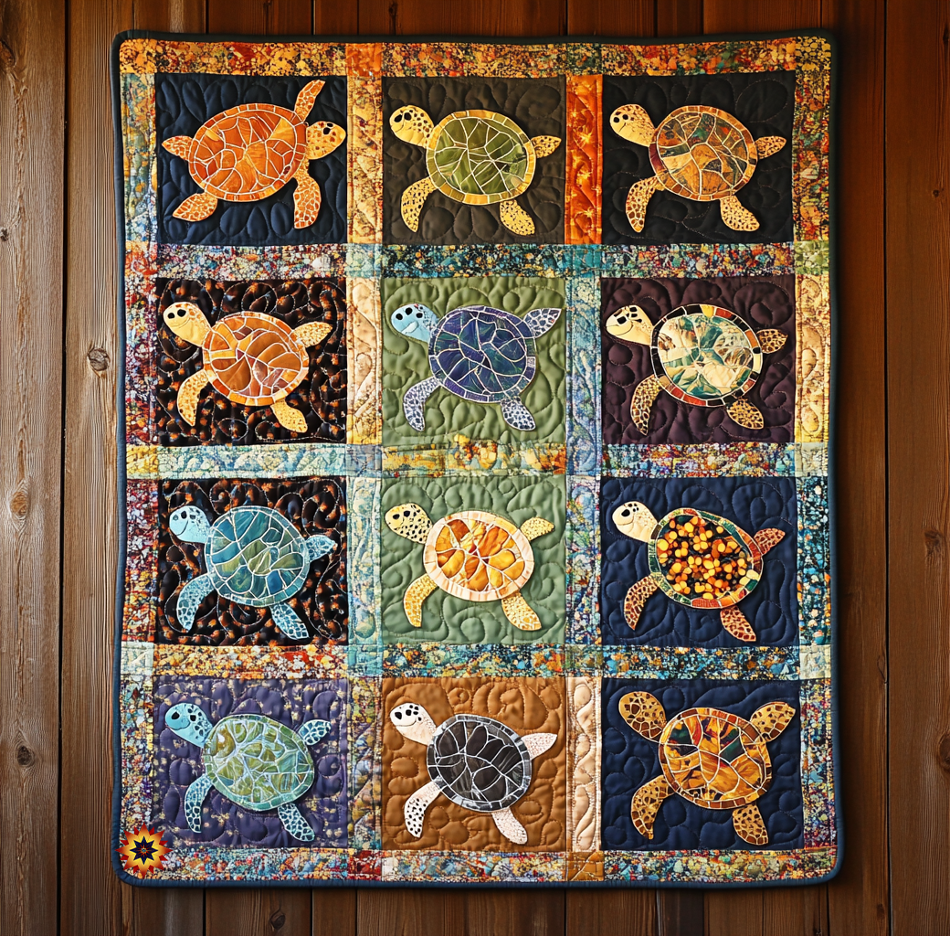 Rynx | Turtles Quilt