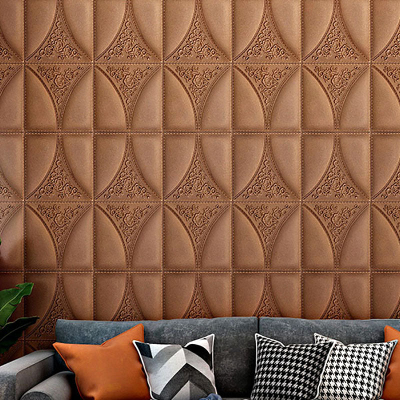 Rynx | Contemporary Wall Plank 3D Brick Wall Panels Waterproof Set of 10