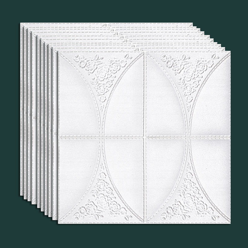 Rynx | Contemporary Wall Plank 3D Brick Wall Panels Waterproof Set of 10