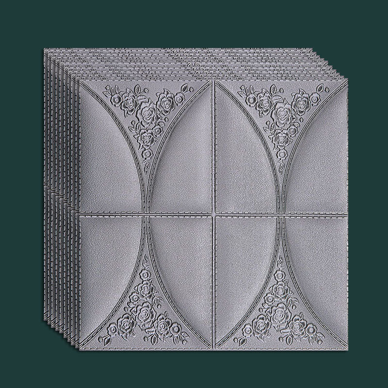 Rynx | Contemporary Wall Plank 3D Brick Wall Panels Waterproof Set of 10