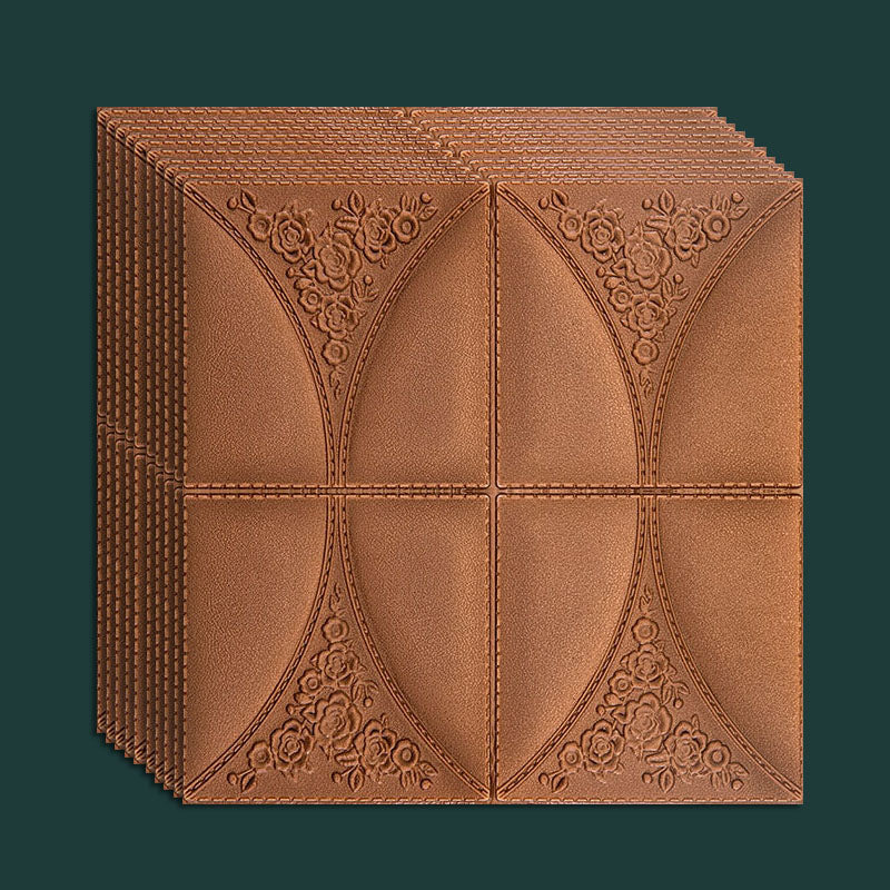 Rynx | Contemporary Wall Plank 3D Brick Wall Panels Waterproof Set of 10