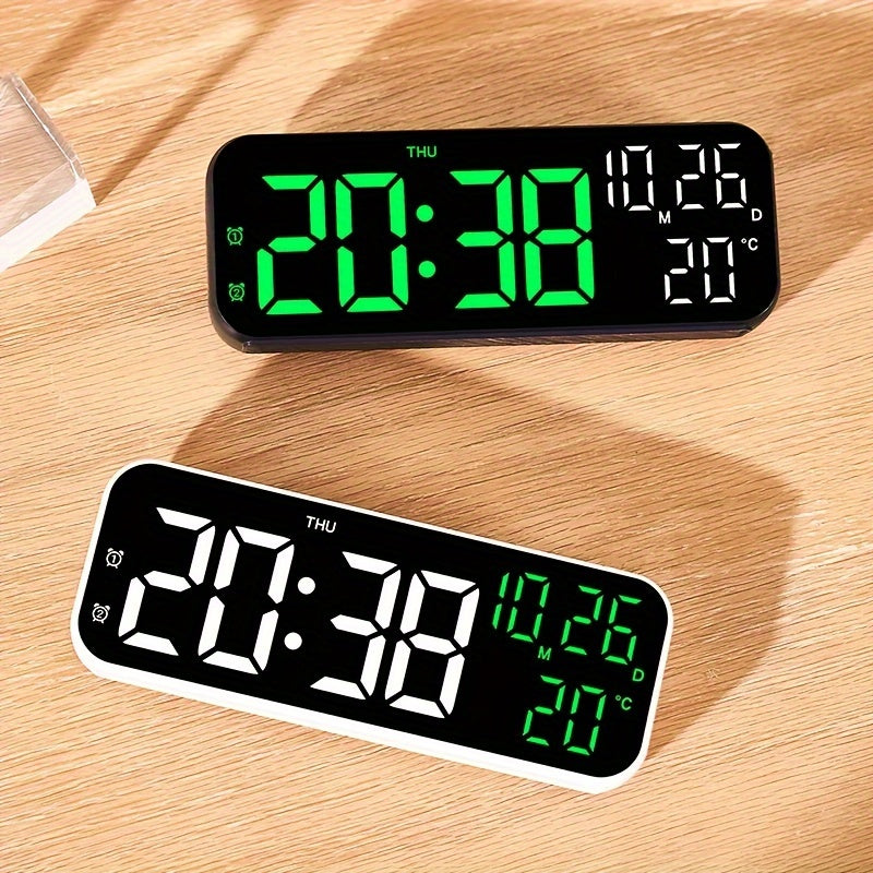 Rynx | DeskTime - Digital USB Desk Clock with Date and Temperature Display