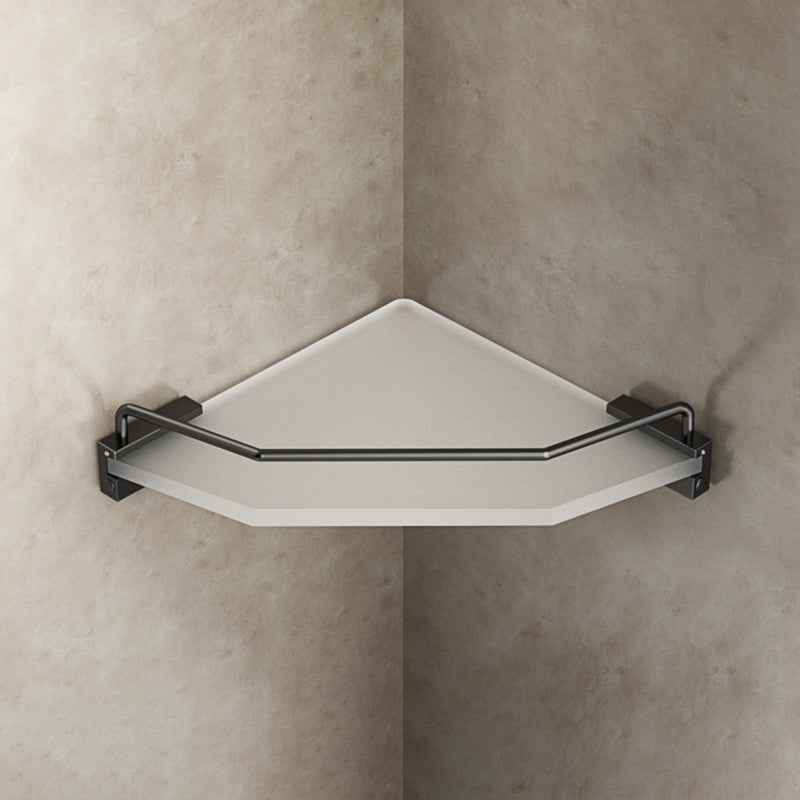 Rynx | Modern Bathroom Accessory Set Bathroom Shelf Towel Holder Black Bathroom Accessory Set