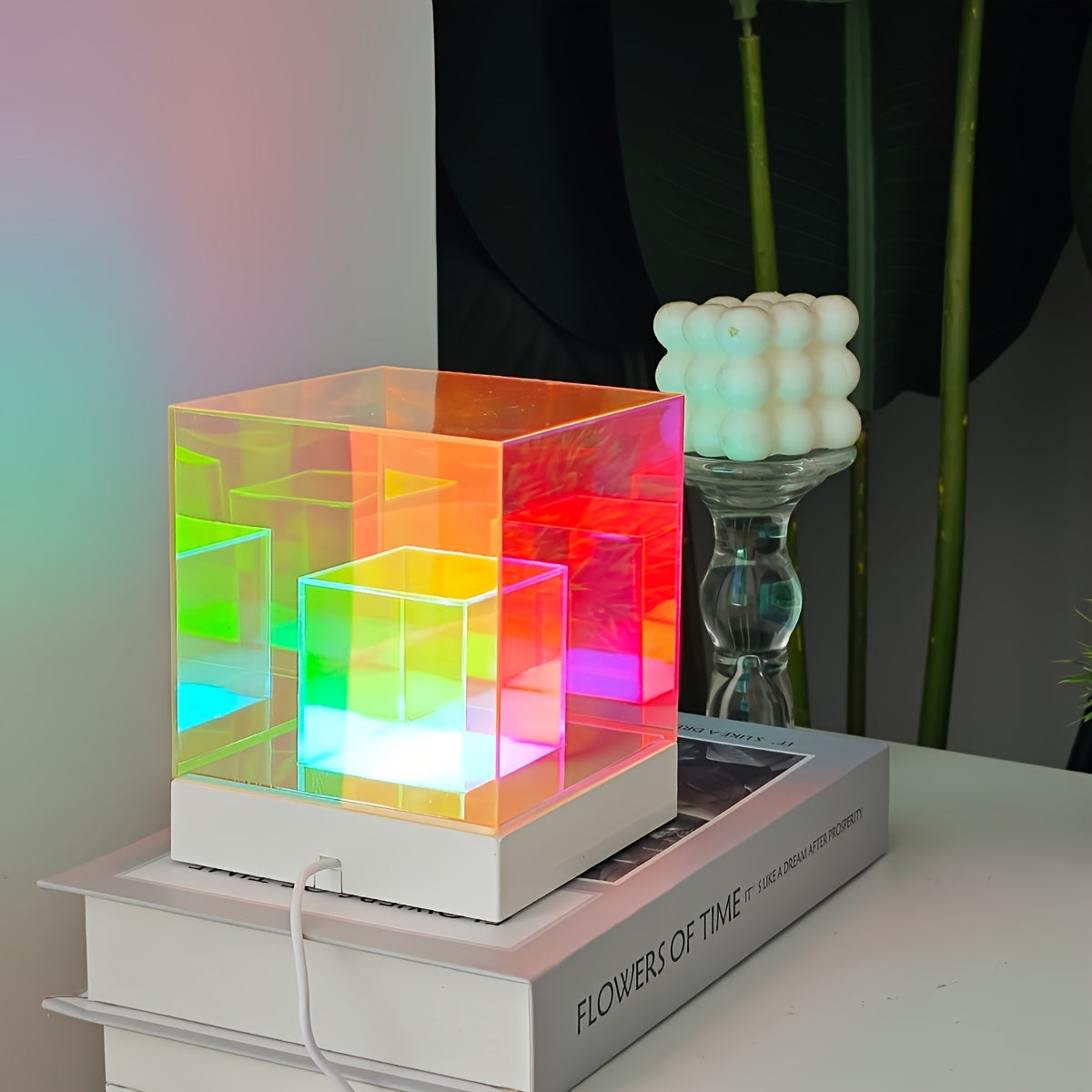 Rynx | LumiLuxe - Traditional LED Table Lamp, 3-Color Adjustable, USB-Powered