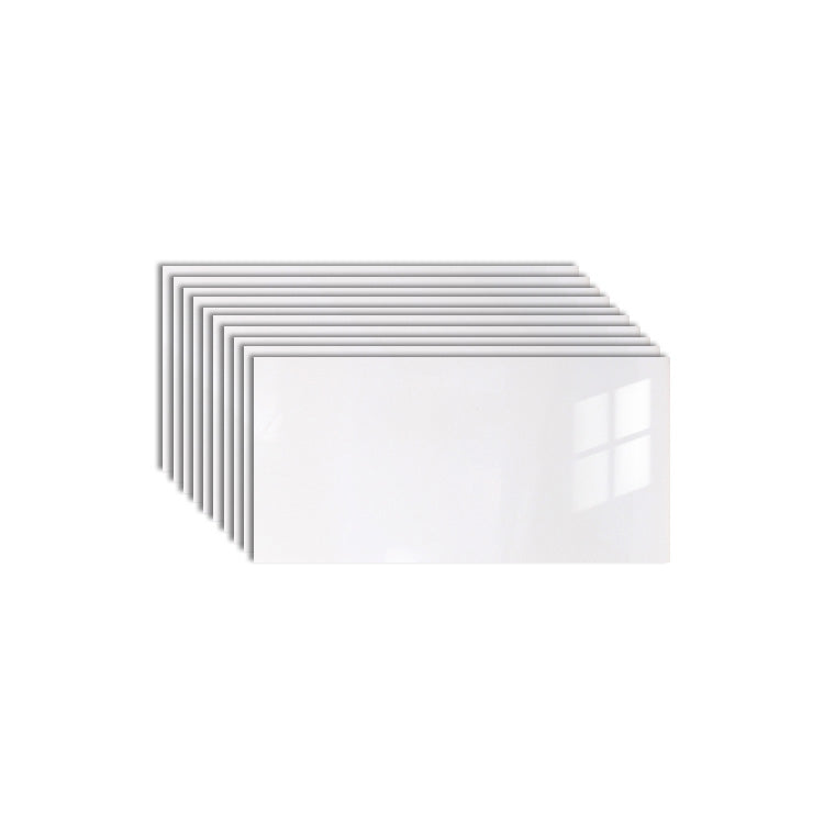 Rynx | 10-Pack PVC rectangular Peel-and-Stick wall tile kitchen and bathroom backsplash