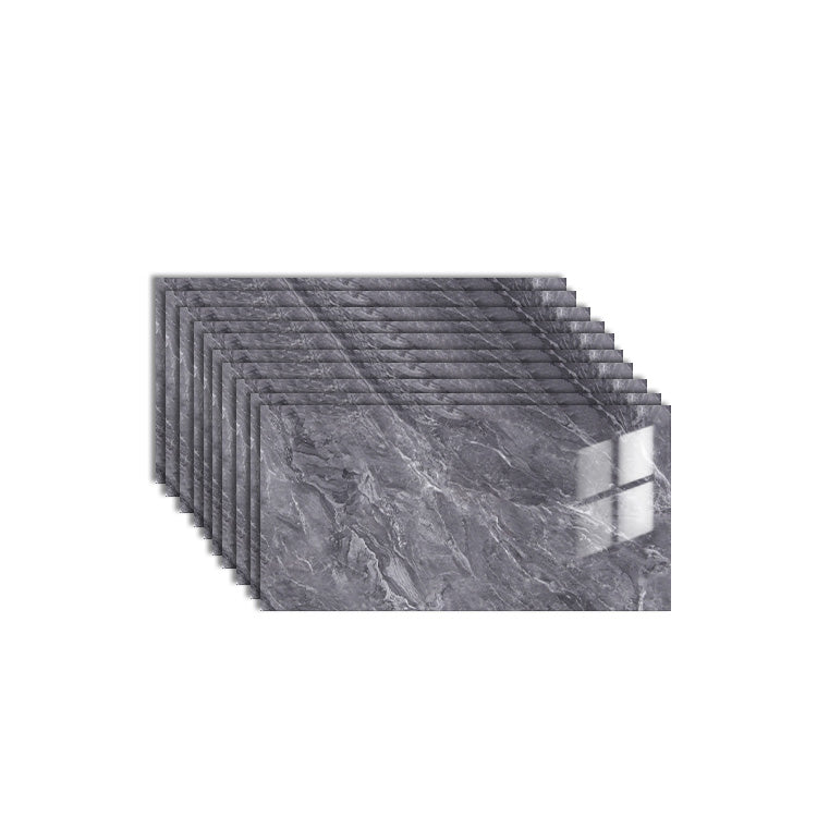 Rynx | 10-Pack PVC rectangular Peel-and-Stick wall tile kitchen and bathroom backsplash