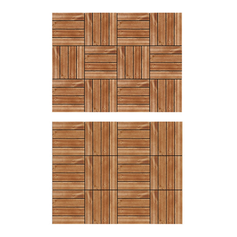 Rynx | Pine Floor Tile Water Resistant Click-Lock Traditional Wood Floor for Living Room