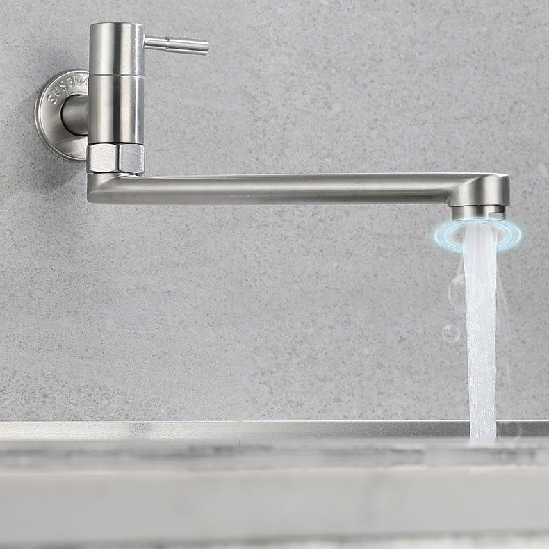 Rynx | Kitchen faucet pot filling valve single handle swivel stainless steel kitchen faucet