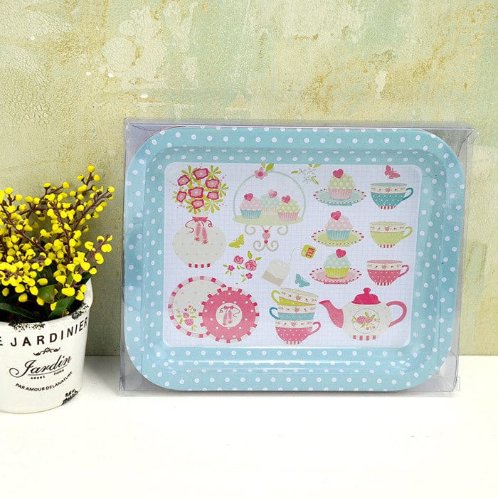 Rynx | 6Pcs Retro Metal Tray