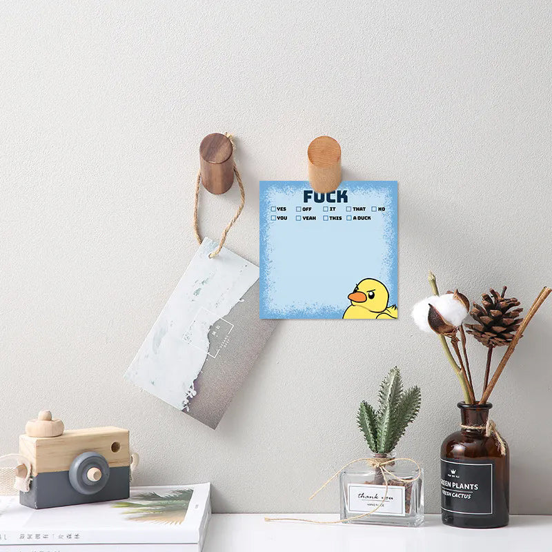 Rynx | Funny, cheeky sticky notes with duck