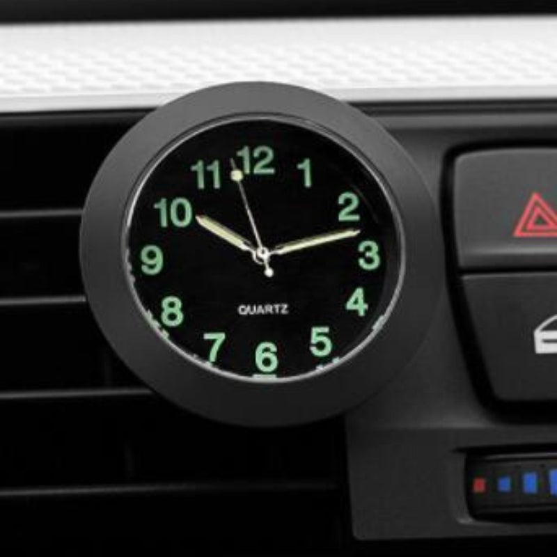 Rynx | AutoTime Mini Analog Watch – Self-adhesive and Stylish Design for Car Interior