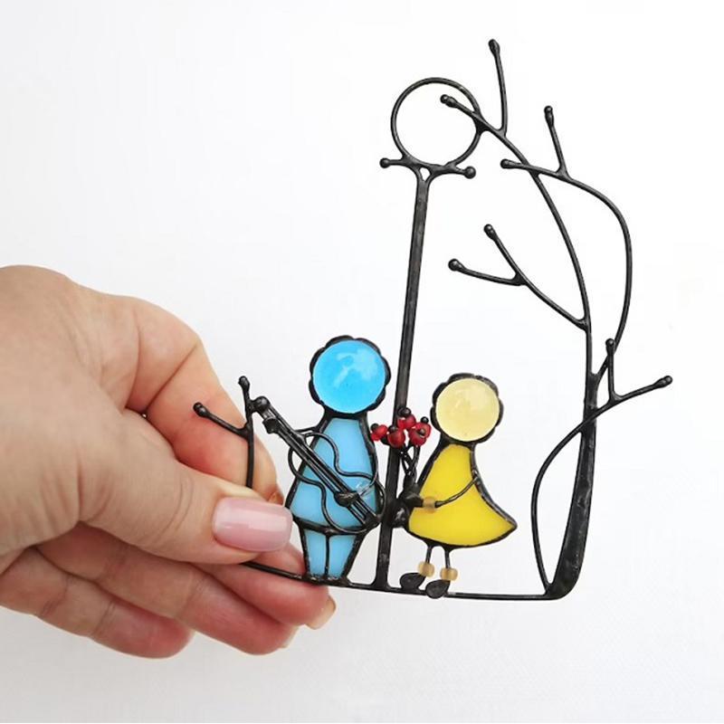 Rynx | Stained Glass Art Window Hangers