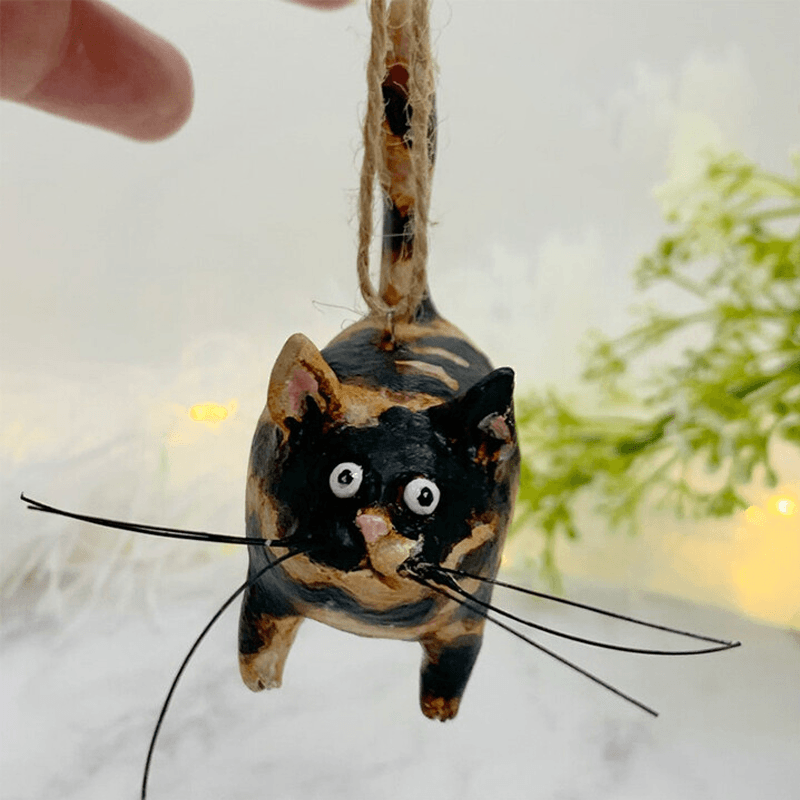 Rynx | Unique Handmade Cat Christmas Ornament - Purrfect Party Hangers