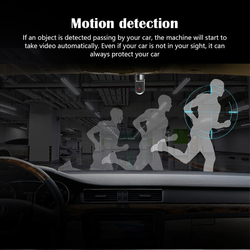 Rynx | 1080P HD 360° Rotating Mini ADAS Dashcam