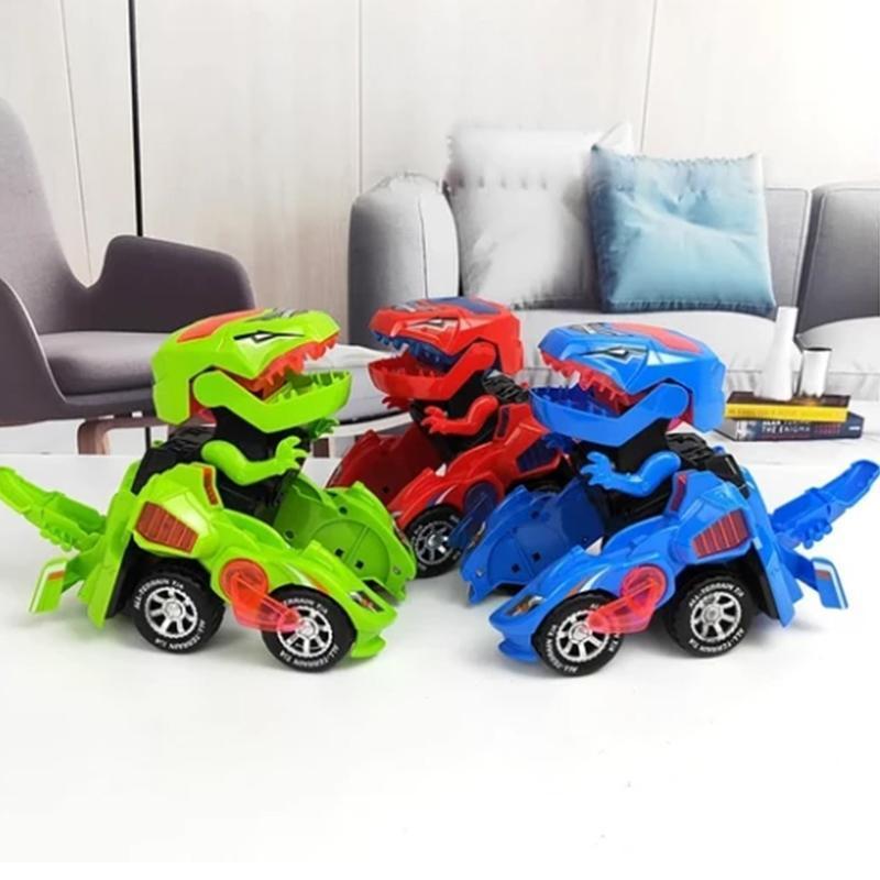Rynx | Transforming Dinosaur LED Car (random color)