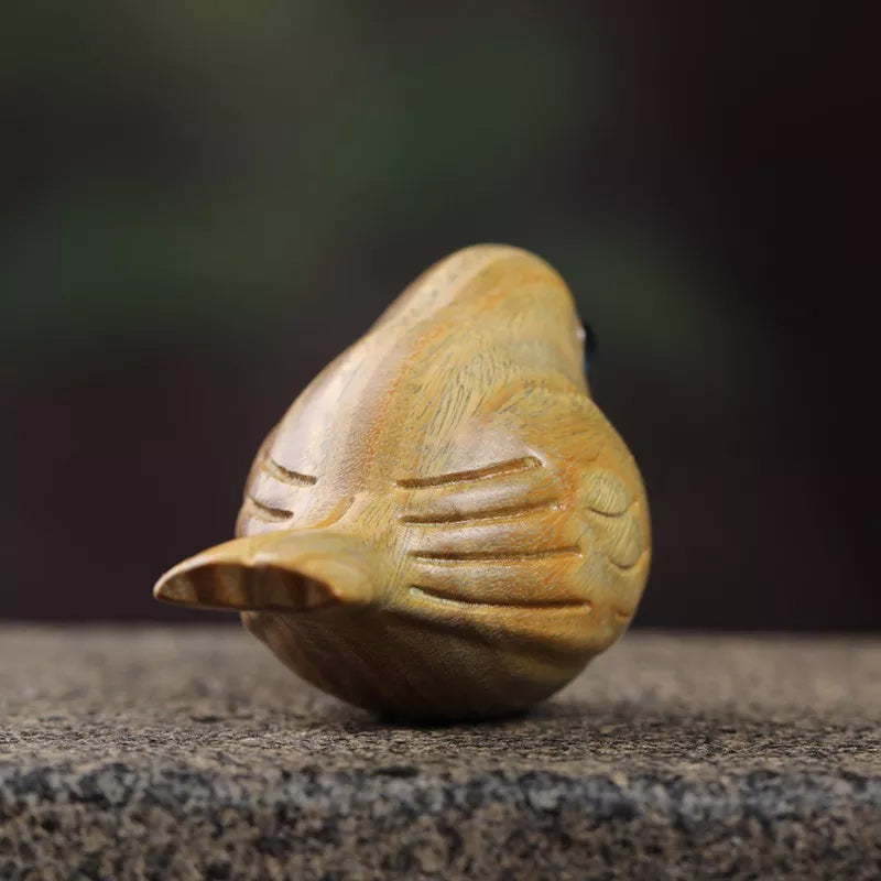 Rynx | Handcrafted Wooden Carving Bird