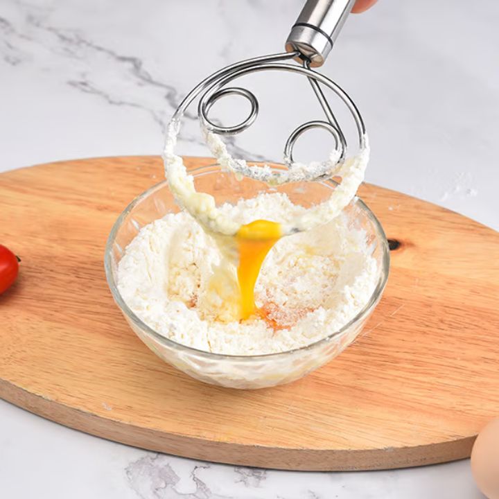 Rynx | Stainless Steel Dough Mixer for Easy and Clean Baking