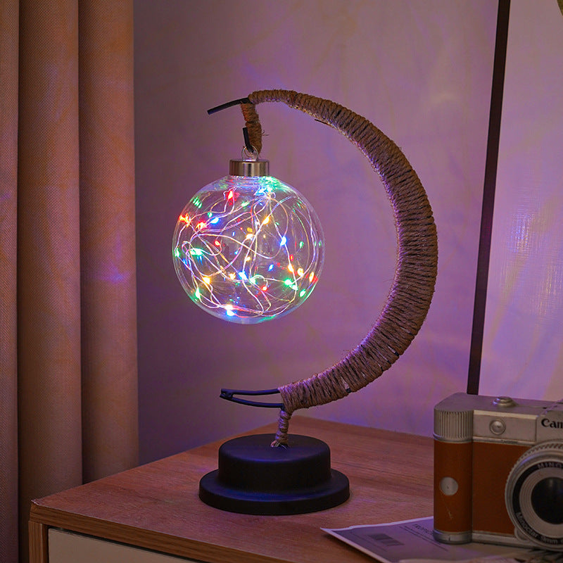 Rynx | MaanLys - Smedjern LED Table Lamp With Decorative Desk Lamp Design