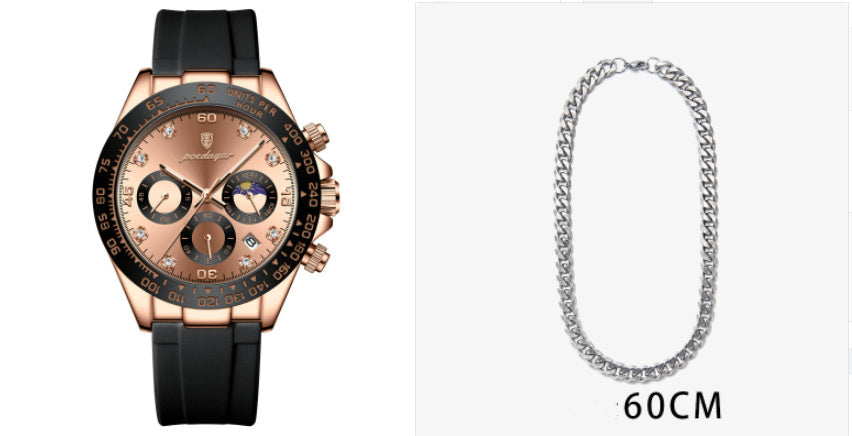 Rynx | Men's Multi-functional Fashionable Waterproof Quartz Watch