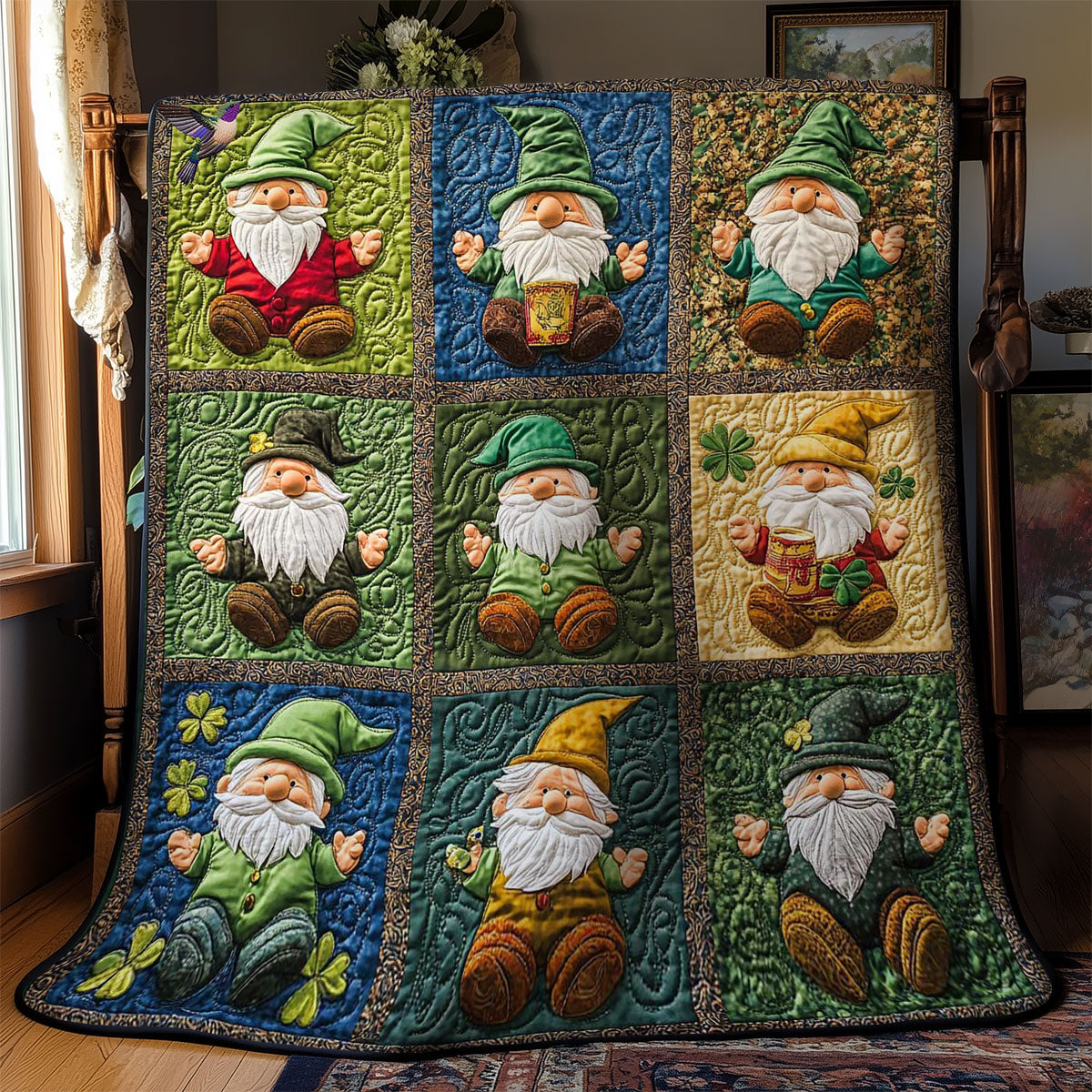 Rynx | Happy Gnome Quilt