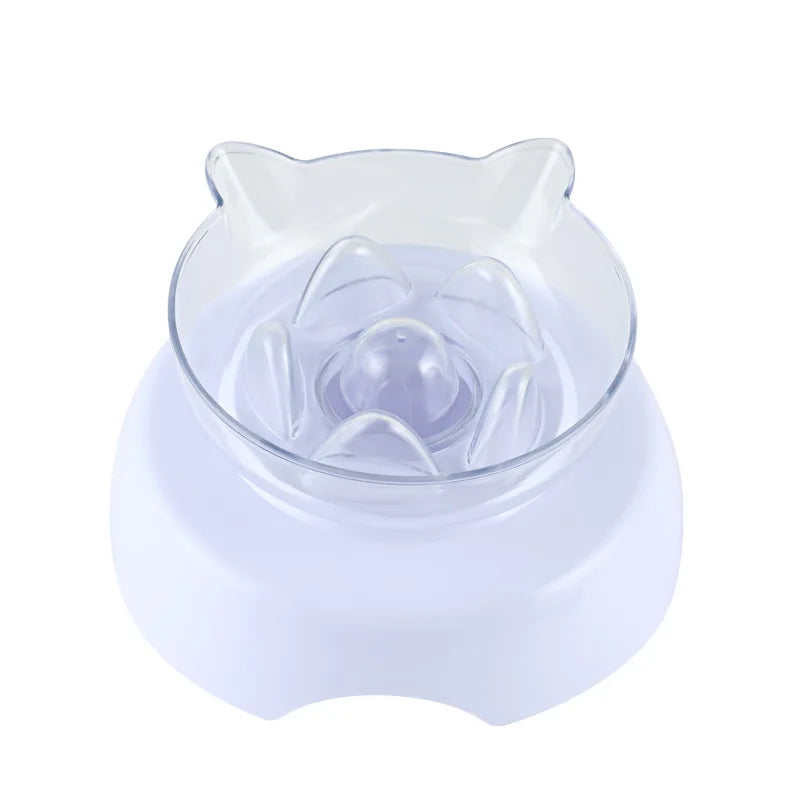 Rynx | 15 Degree Tilt Anti-Suffocate Cat Slow Feeder with Raised Stand
