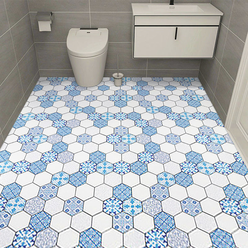 Rynx | Modern PVC Flooring Self-adhesive Geometrically Printed Low Gloss Vinyl Floor Planks