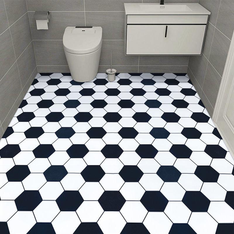 Rynx | Modern PVC Flooring Self-adhesive Geometrically Printed Low Gloss Vinyl Floor Planks