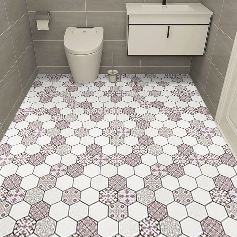 Rynx | Modern PVC Flooring Self-adhesive Geometrically Printed Low Gloss Vinyl Floor Planks