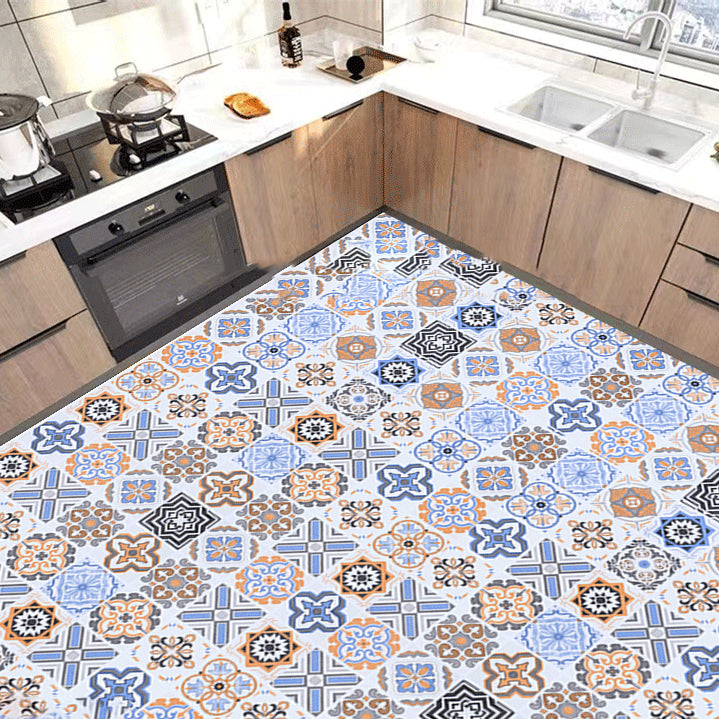 Rynx | Modern PVC Flooring Self-adhesive Geometrically Printed Low Gloss Vinyl Floor Planks