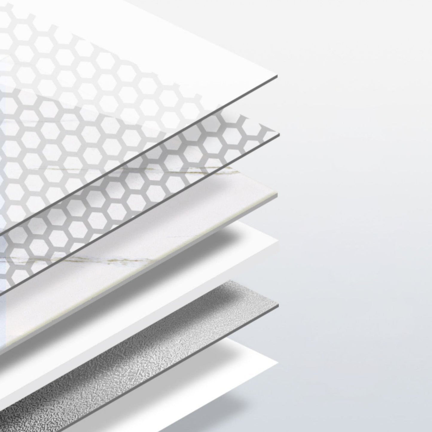 Rynx | Single Tile Peel and Stick Back Wall Waterproof Wallpaper with Rectangular Shape
