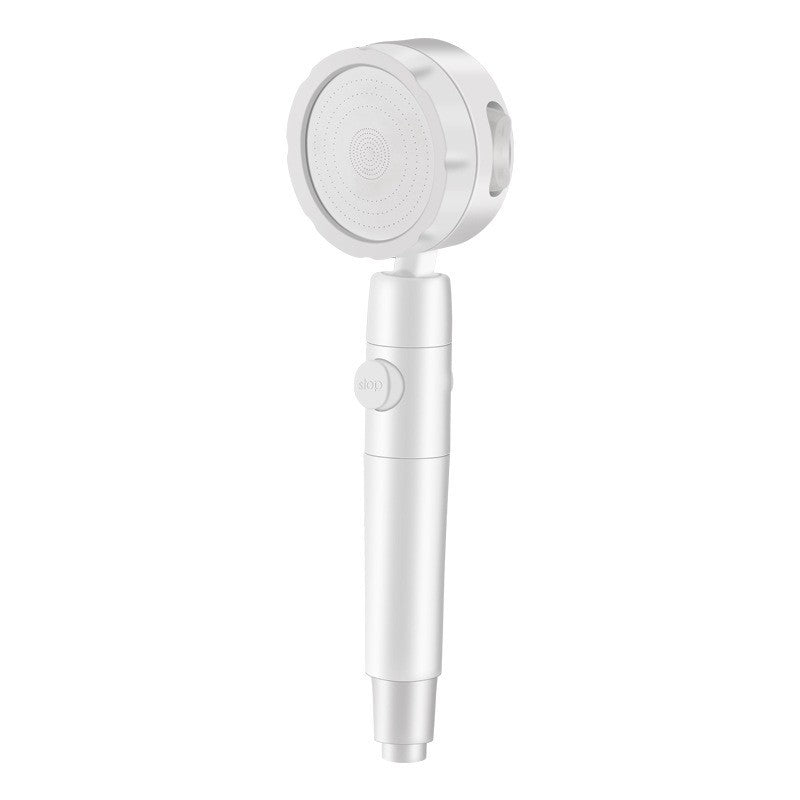 Rynx | Modern Handheld Showerhead 3 Spray Round Metal Shower Heads