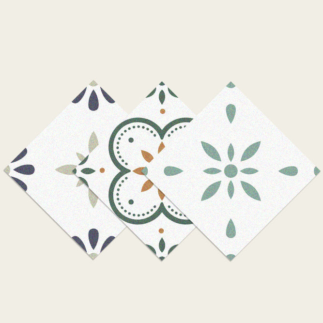 Rynx | Modern Floor Tile Peel and Stick Ceramic Pattern PVC Flooring