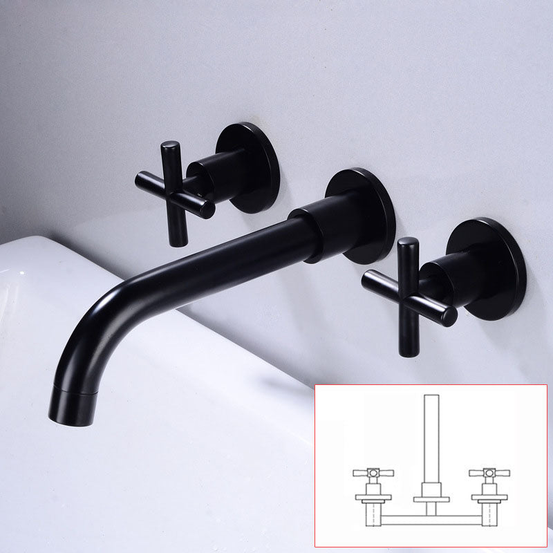 Rynx | Modern Wall-Mounted Faucet Bathroom Lever Bathtub Faucet