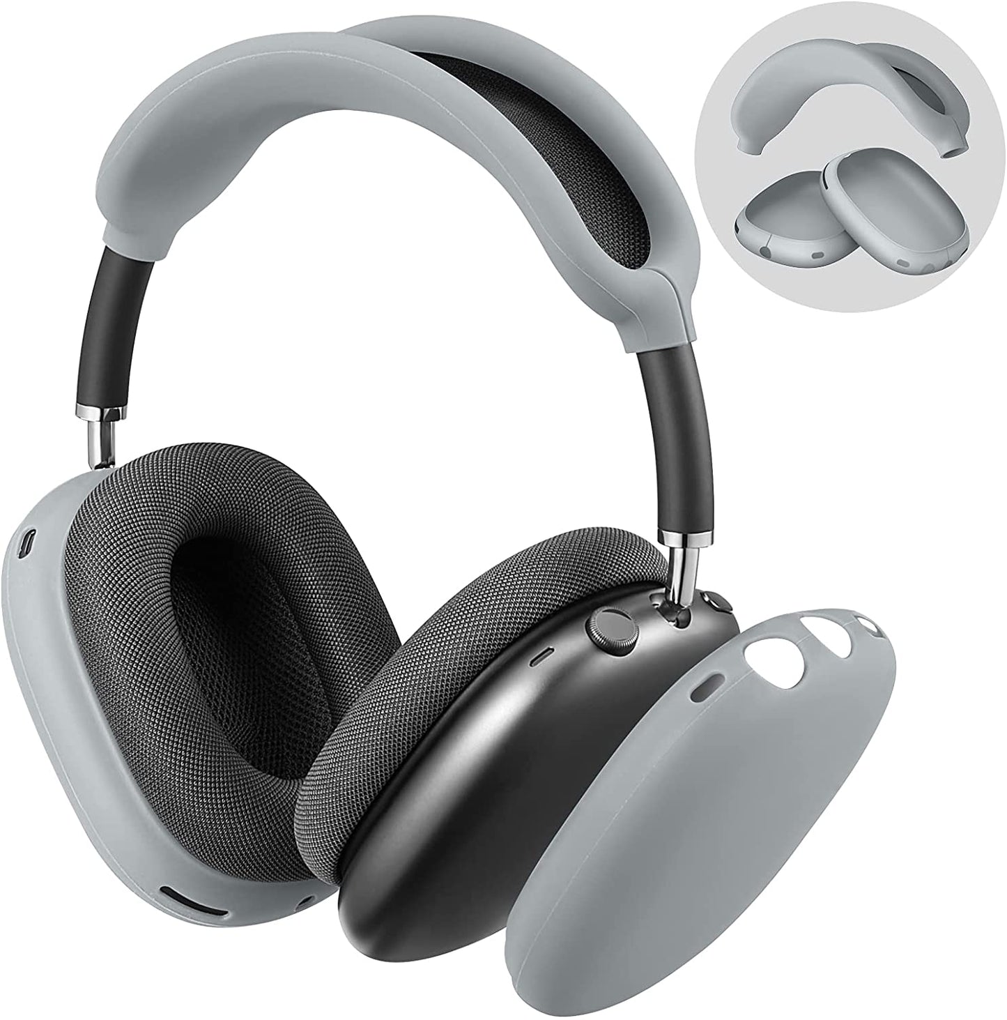 Rynx Max Headphones, Anti-Scratch Ear Cup Cover Gray