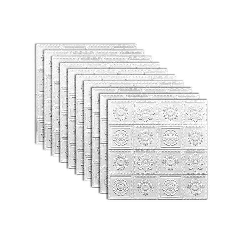 Rynx | Industrial 3D-Print Wall Shelf Bathroom Living Room Wall Panels Set of 10