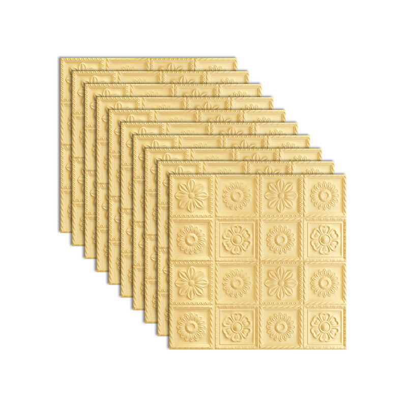 Rynx | Industrial 3D-Print Wall Shelf Bathroom Living Room Wall Panels Set of 10