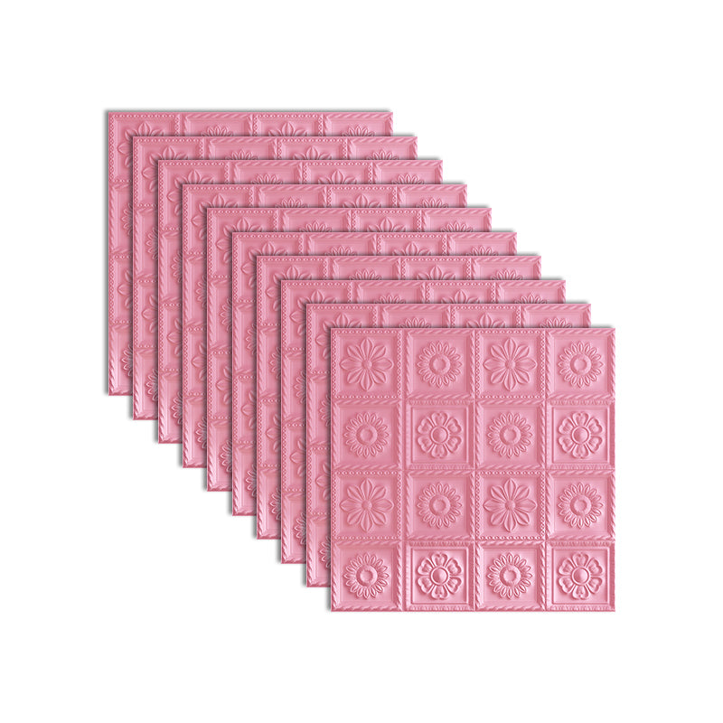 Rynx | Industrial 3D-Print Wall Shelf Bathroom Living Room Wall Panels Set of 10