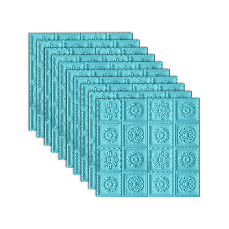 Rynx | Industrial 3D-Print Wall Shelf Bathroom Living Room Wall Panels Set of 10