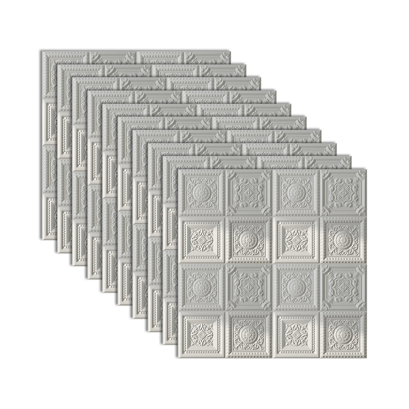 Rynx | Industrial 3D-Print Wall Shelf Bathroom Living Room Wall Panels Set of 10